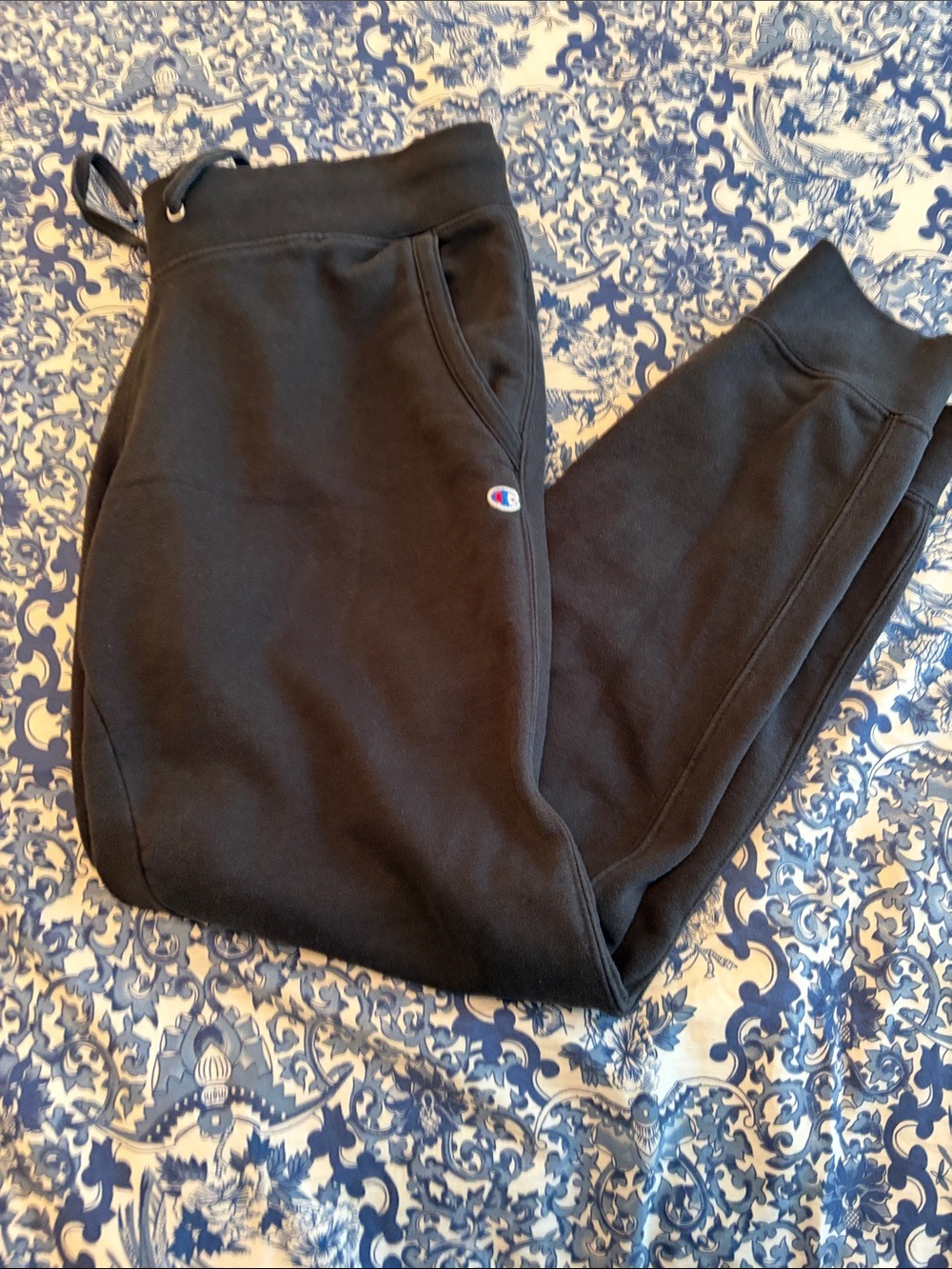 Champion womens Black Jogger Sweatpants